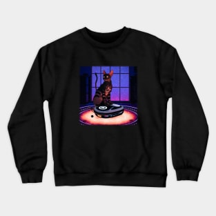 Cyberpunk Kitty Crewneck Sweatshirt